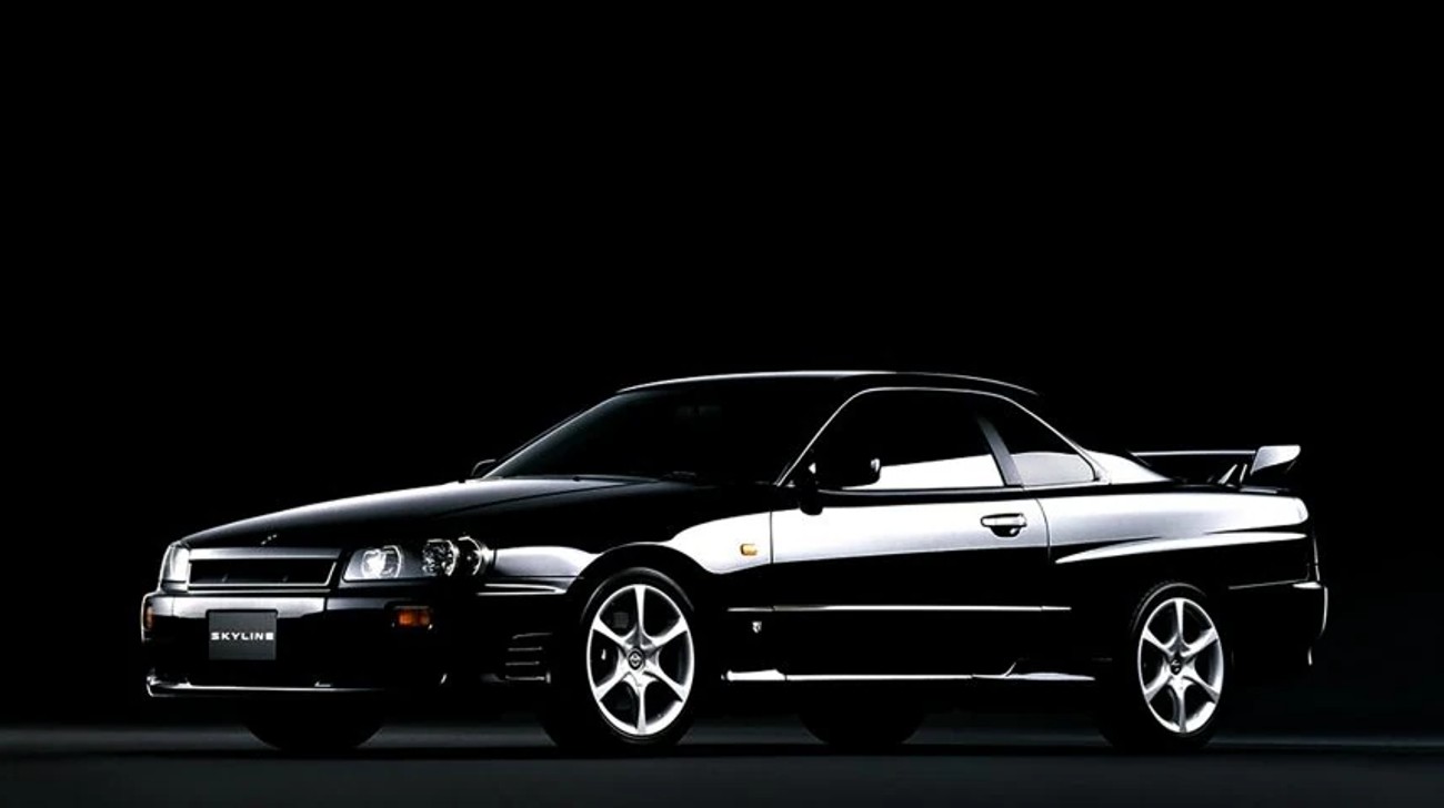 Features Nissan Gt-r R34 Black Jpg