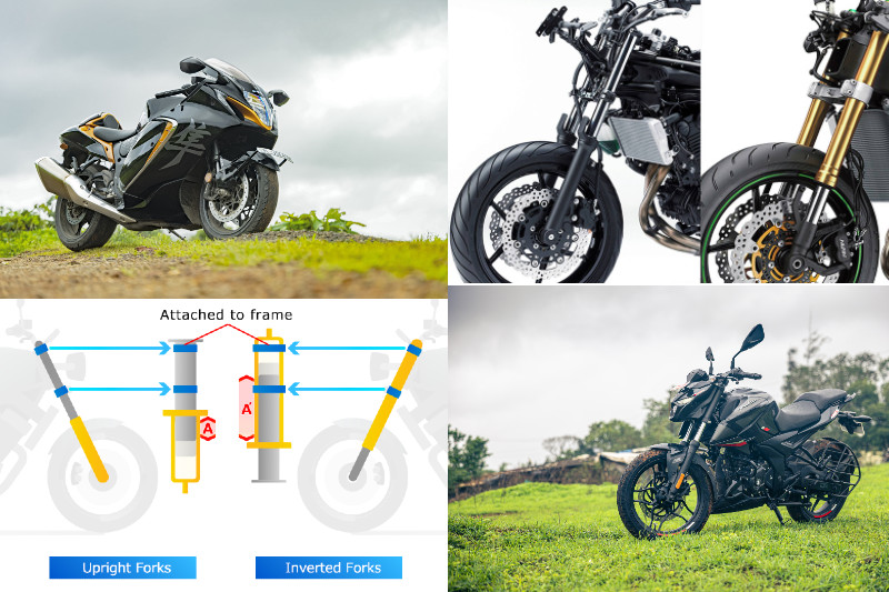 TG Explains : Upside Down Forks Vs Telescopic Forks