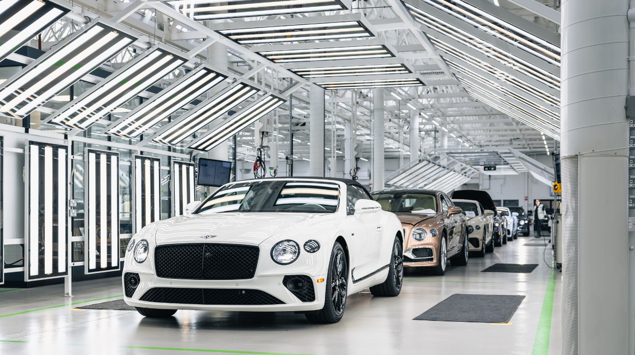 It's official: all Bentleys are handcrafted!