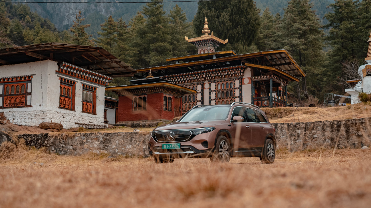 Mercedes-Benz EQB 300 | First Luxury Electric SUV To Enter Bhutan 
