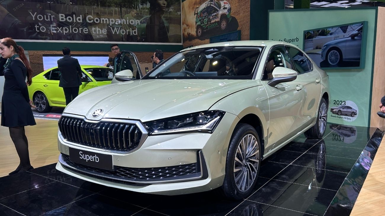2025 Skoda Superb India Debut