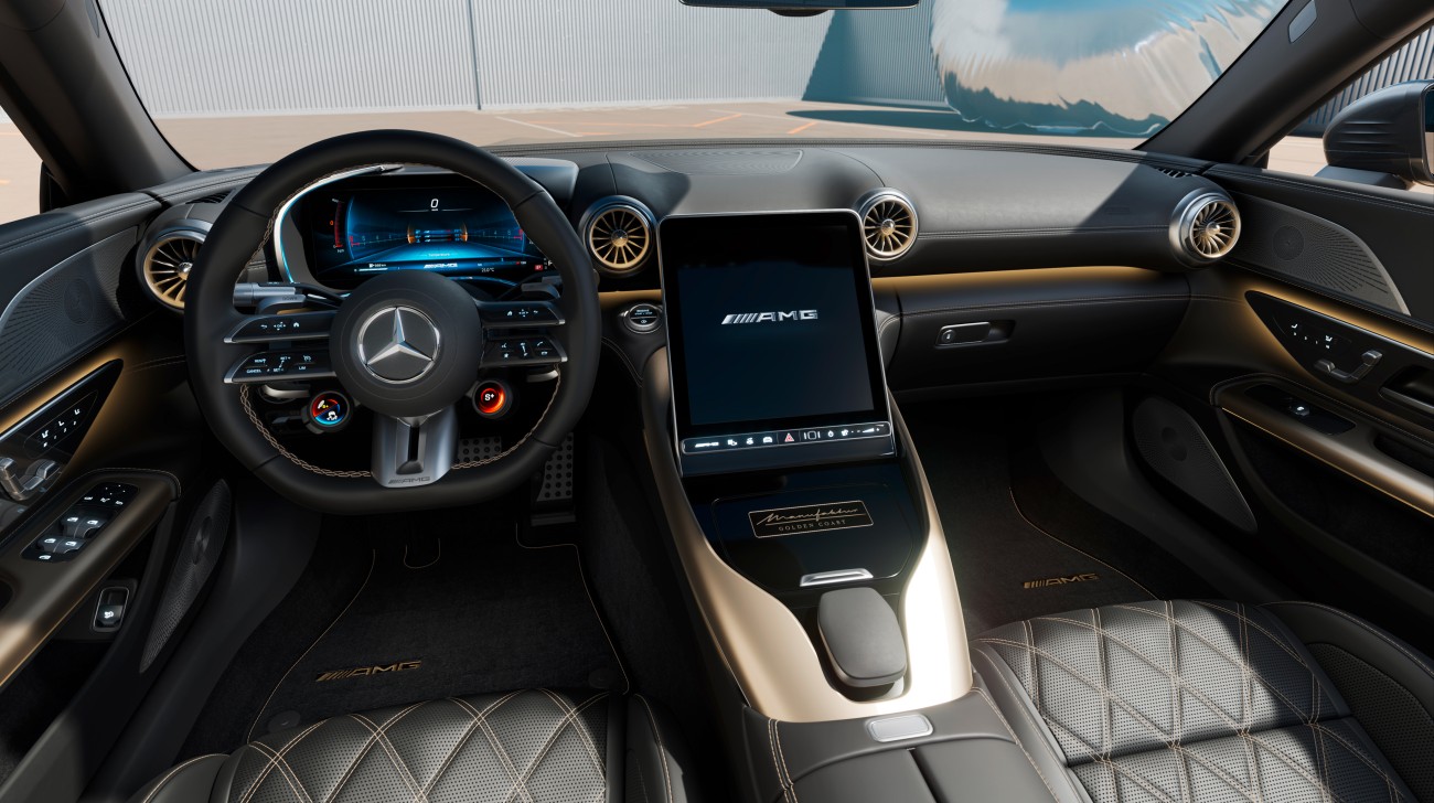 Amg Sl 63 Gold Coast Interiorjpg