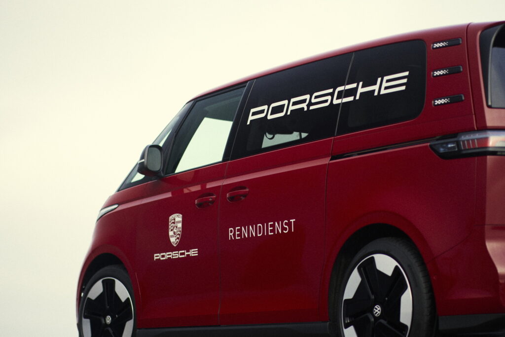 Https Wwwcarscoopscom Wp-content Uploads 2023 03 Porsche-renndienst-vw-id-buzz-and-porsche-taycan-8-1024x683jpg