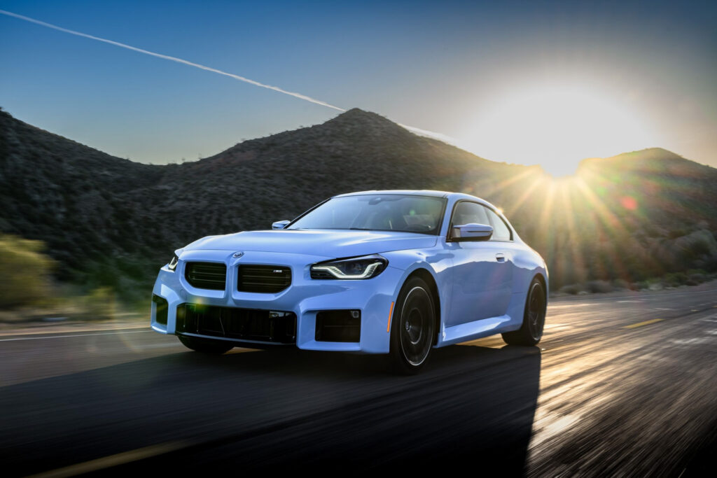 Https Wwwcarscoopscom Wp-content Uploads 2023 04 2023-bmw-m2-blue-00004-1024x683 1jpg