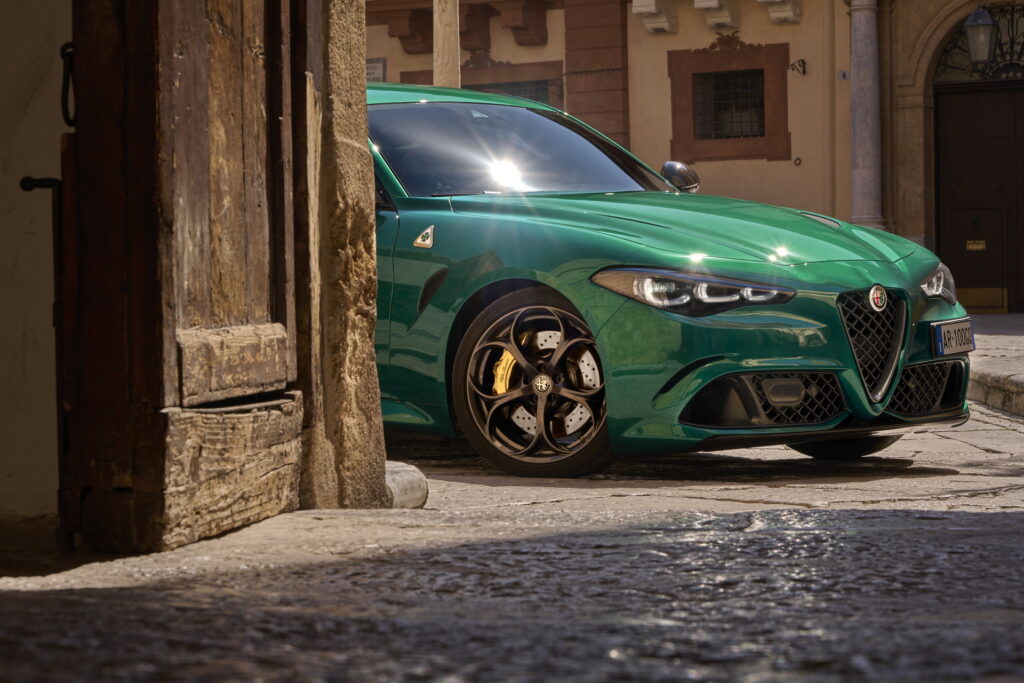 Https Wwwcarscoopscom Wp-content Uploads 2023 04 Alfa-romeo-giulia-quadrifoglio-100-anniversario-13-1024x683jpg