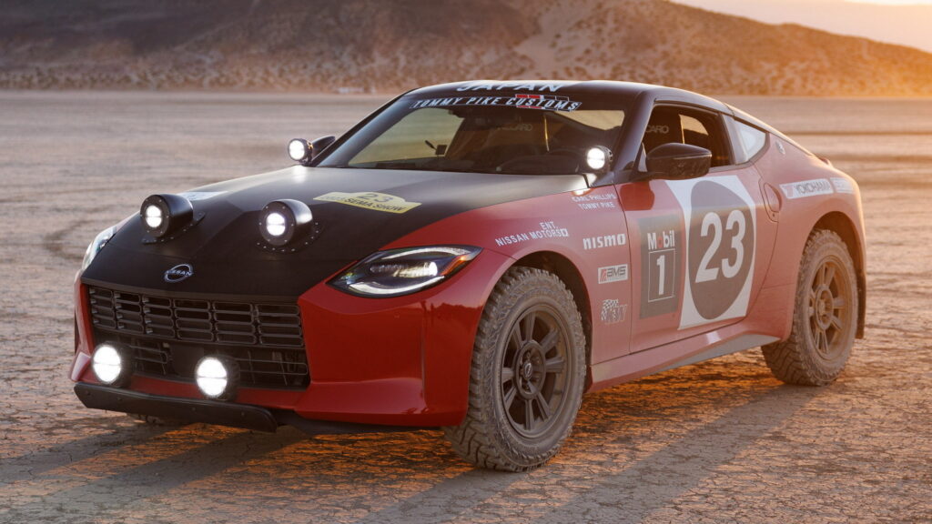 Https Wwwcarscoopscom Wp-content Uploads 2023 10 2023-nissan-safari-rally-z-tribute-sema-2023-27-1024x576jpg
