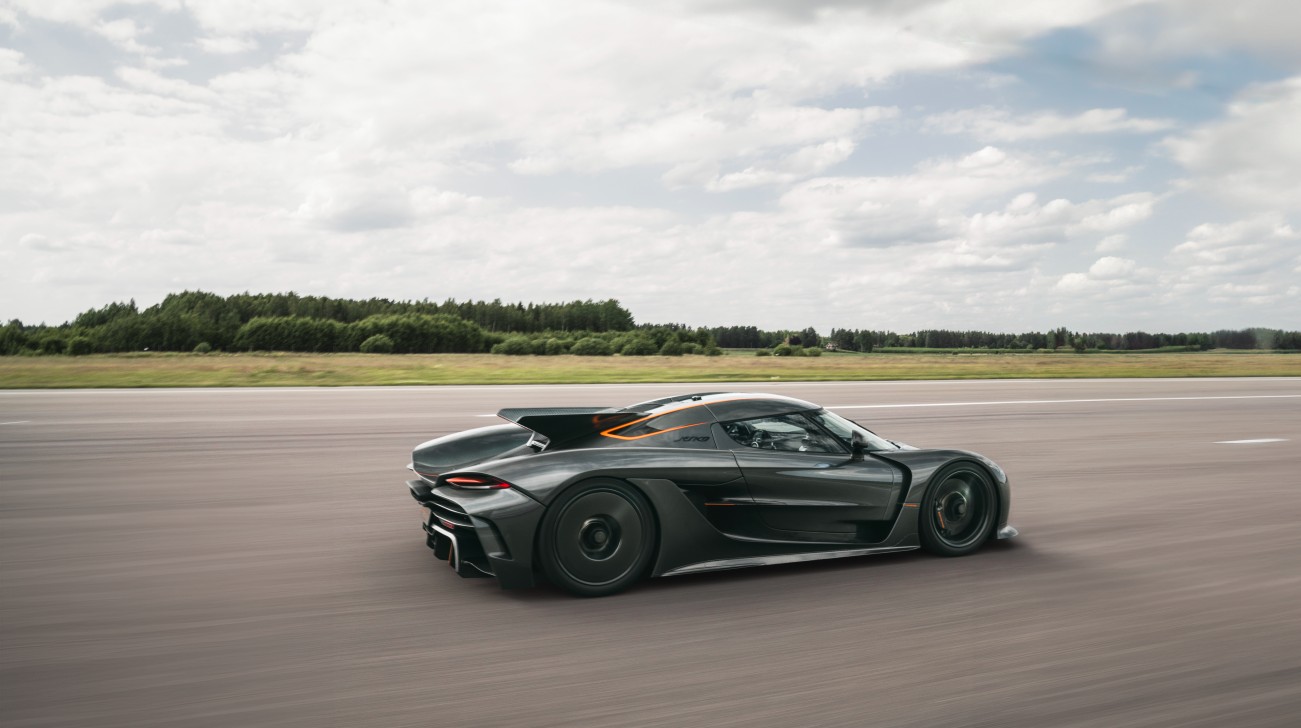 Jesko Absolut Speed Record Running Carjpg