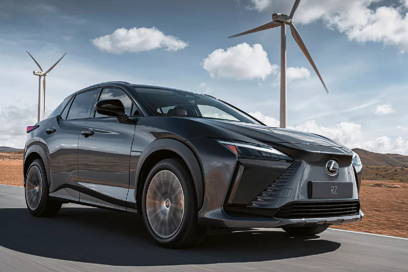 Lexus Officially Unveils Its First Bespoke Electric SUV RZ 450e