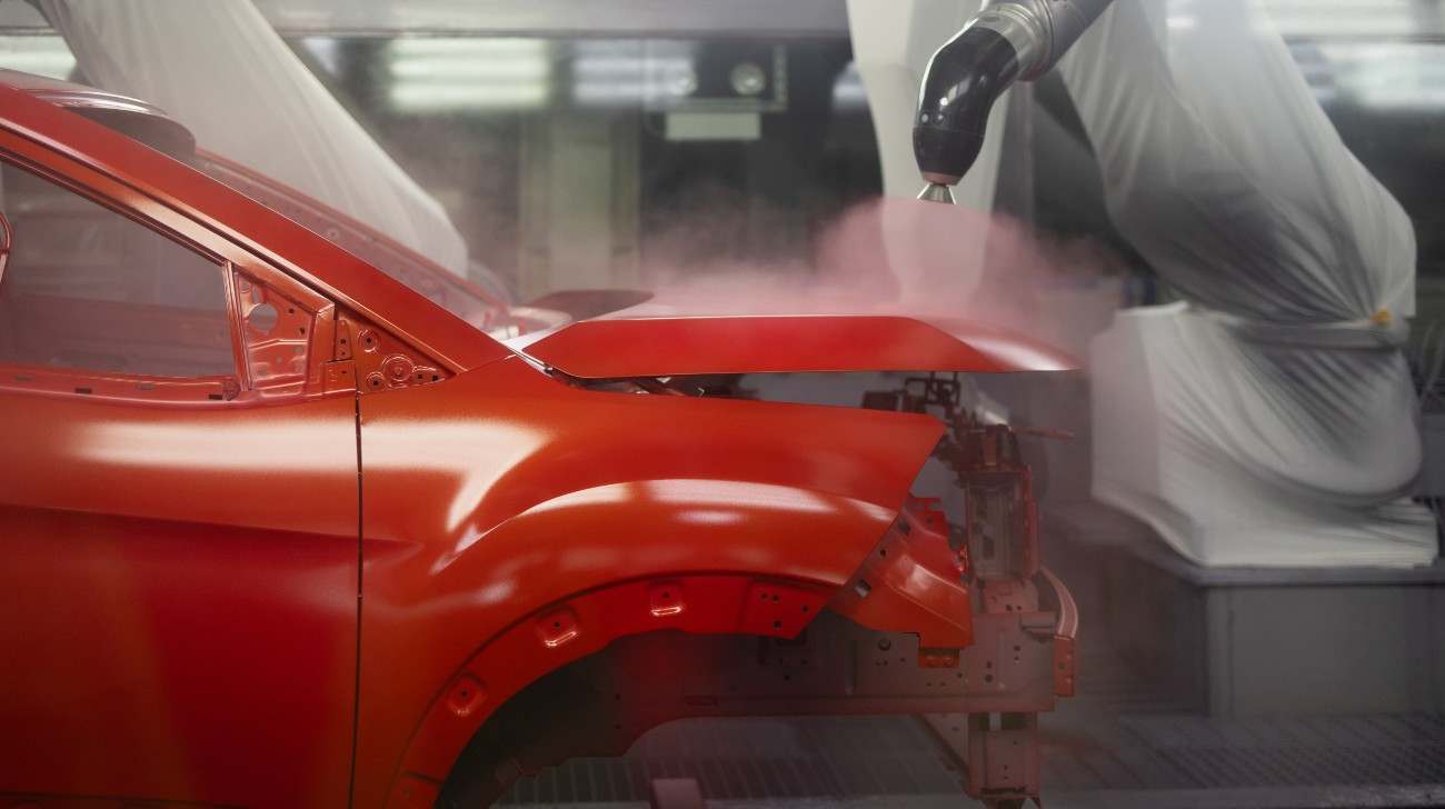 Paint Shop At Tata Motors Sanand Plantjpeg