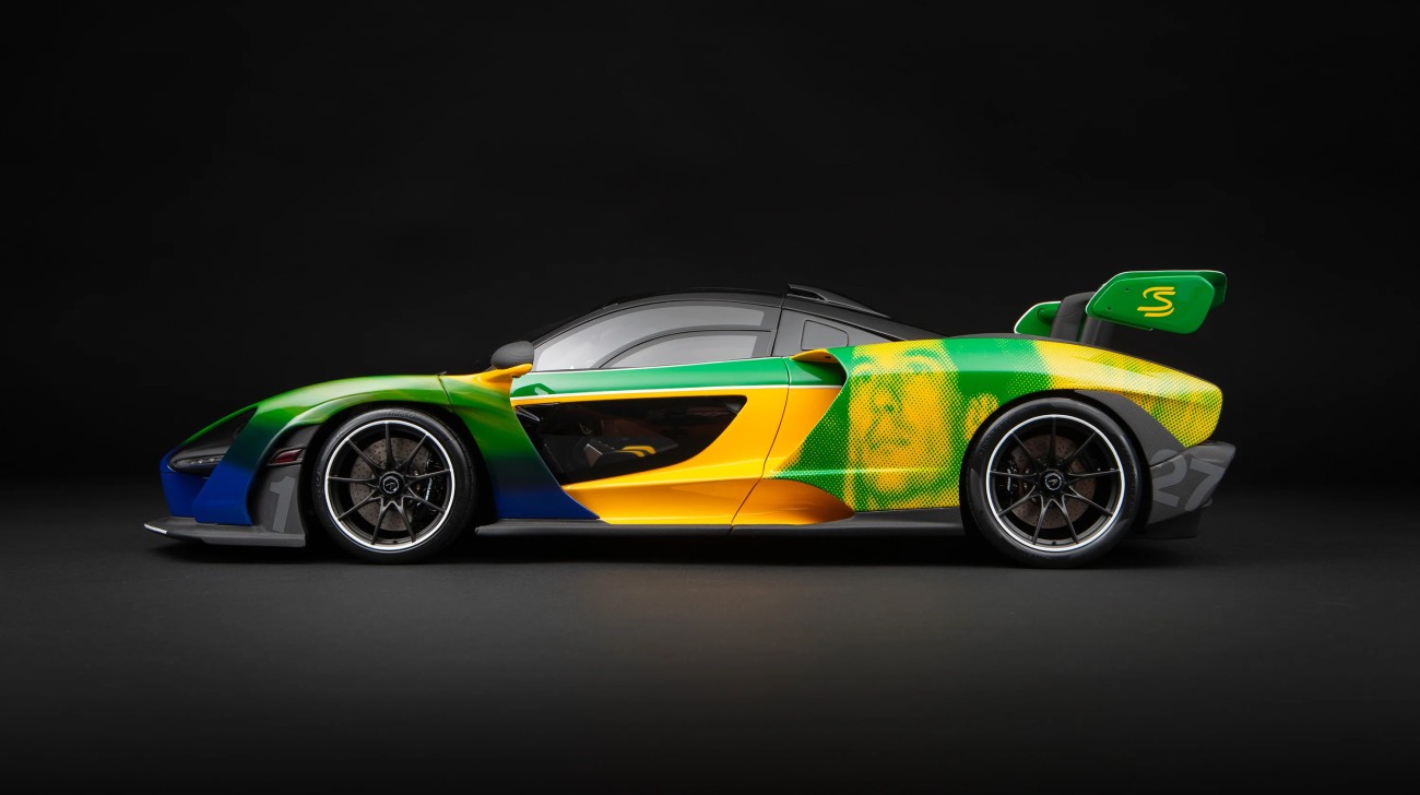 Senna Scale Model Left Sidejpg