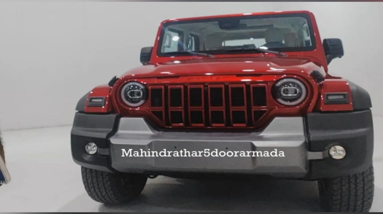 Thar 5-door Frontjpg
