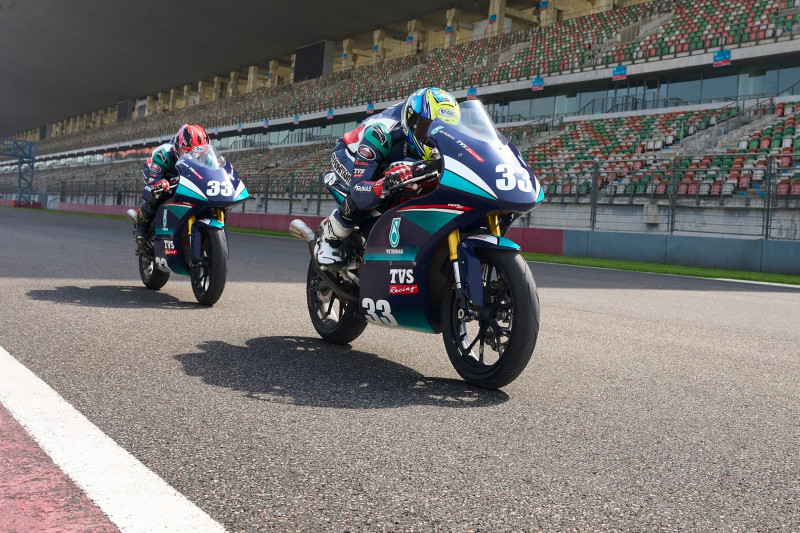 TVS Motors Join Hands With PETRONAS  to Form  'PETRONAS TVS Racing Team'