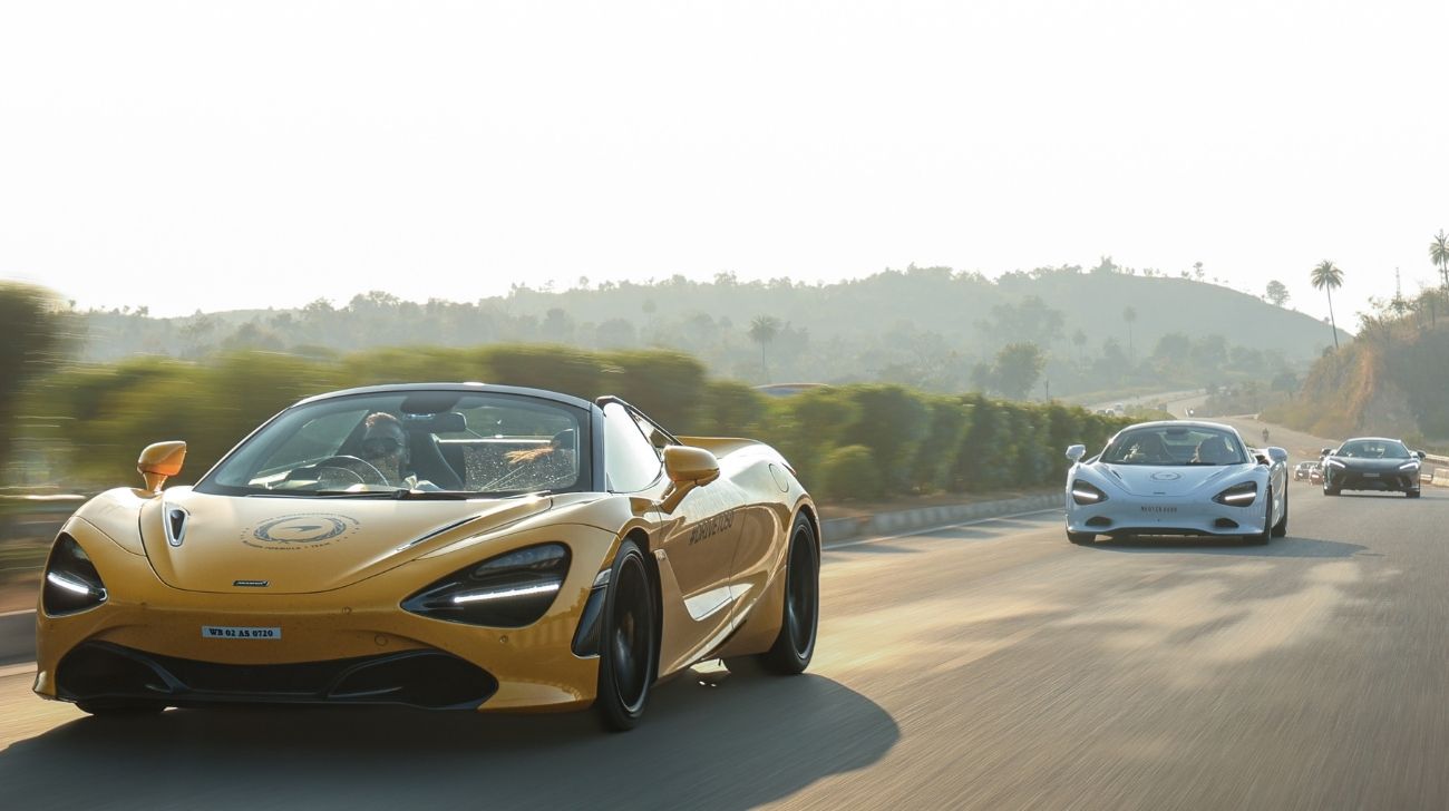 McLaren Hits 50 Sales in India, Celebrates with Exclusive Rajasthan Drive