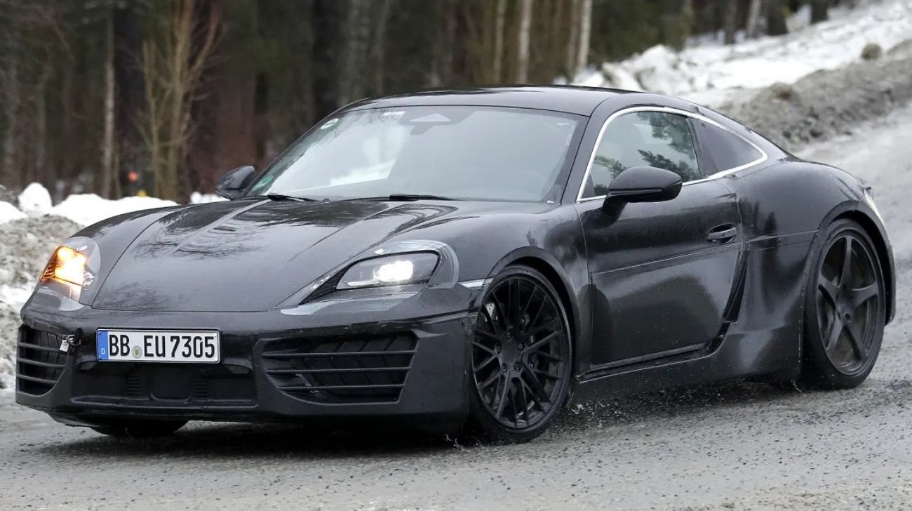 Porsche’s Electric Cayman and Boxster: Spotted
