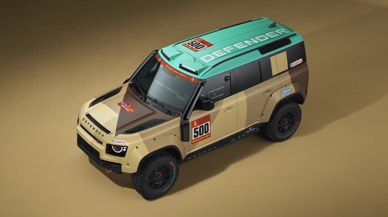 Land Rover Defender Dakar D7X R Is Ready for the Desert