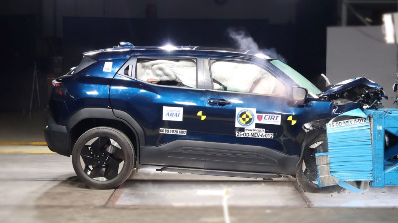 Maruti e Vitara Scores 5 Stars in Bharat NCAP Testing
