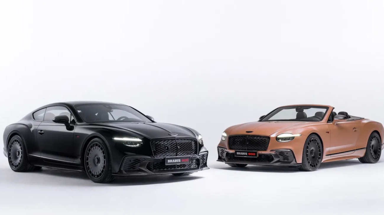 Brabus turns the Bentley Continental GT up to 888bhp