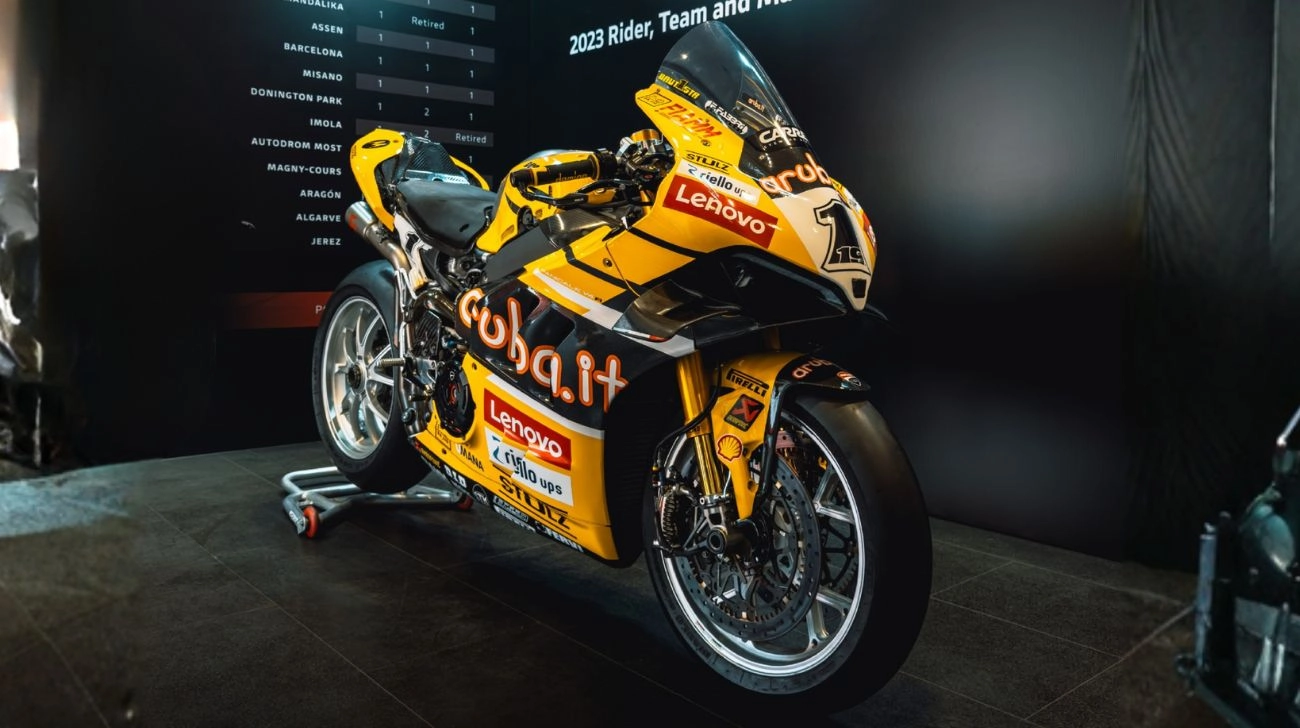 Ducati delivers Superbike World championship-winning Ducati Panigale V4 R in Mumbai