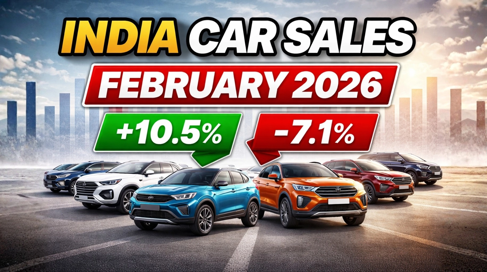 March 2026 Car Sales India: Tata Ahead of Mahindra