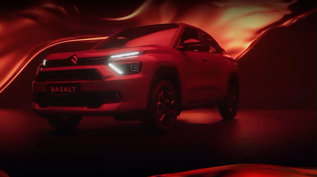 Citroen Basalt Interior Revealed in Latest Teaser