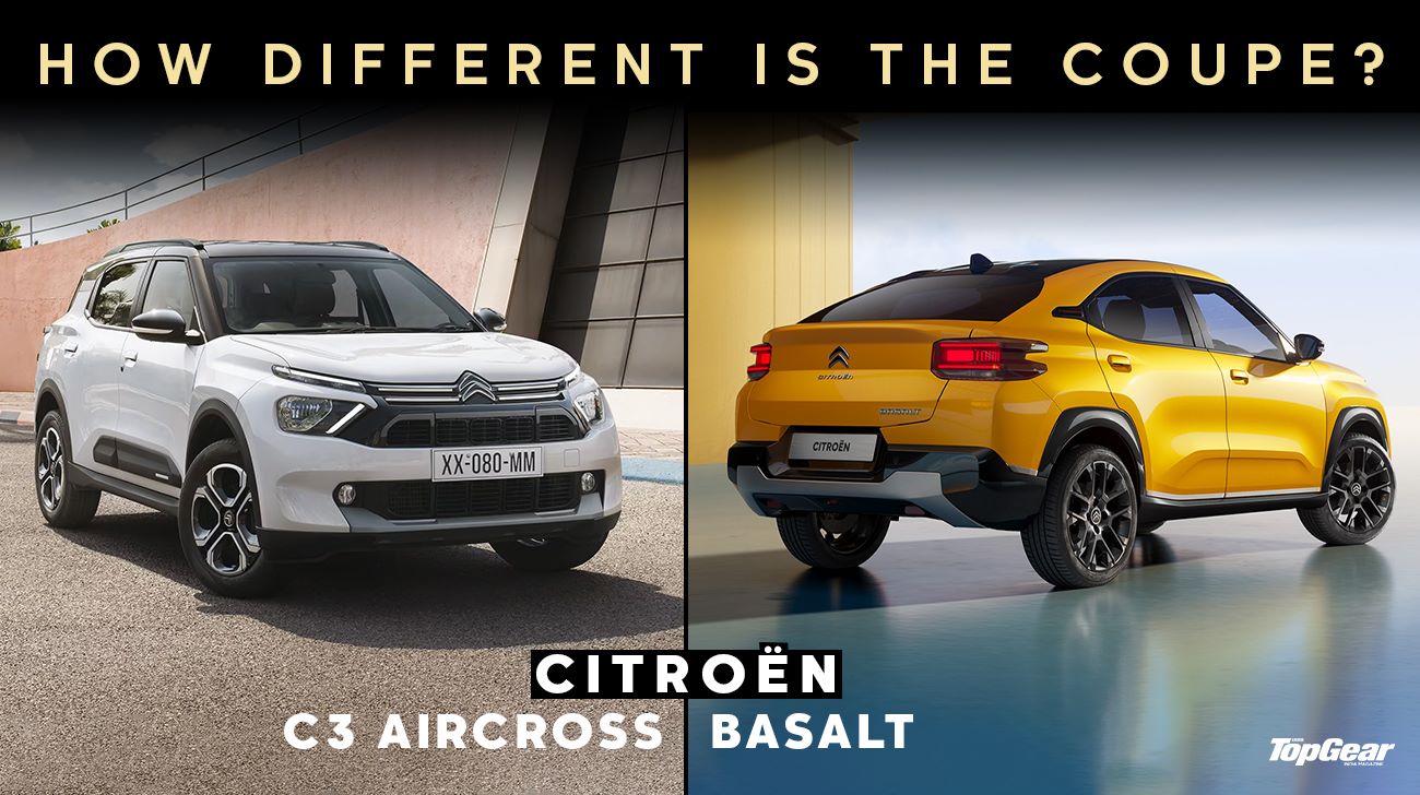 Citroen Basalt vs C3 Aircross: How Different is the Coupe?