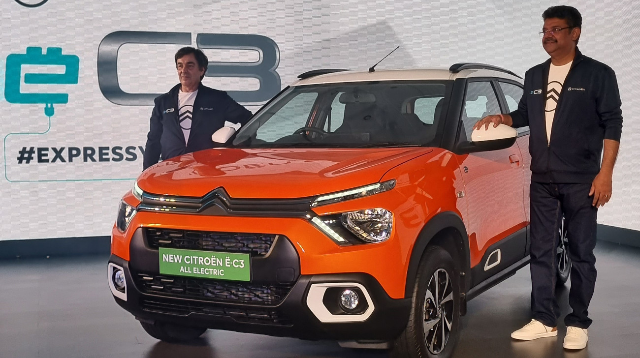 Citroen eC3 Revealed | To Rival Tiago eV ?  