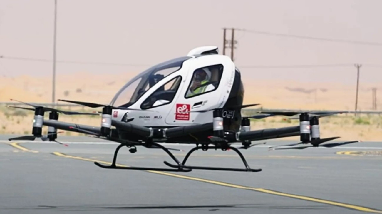 Drone Taxis Tested in Abu Dhabi 