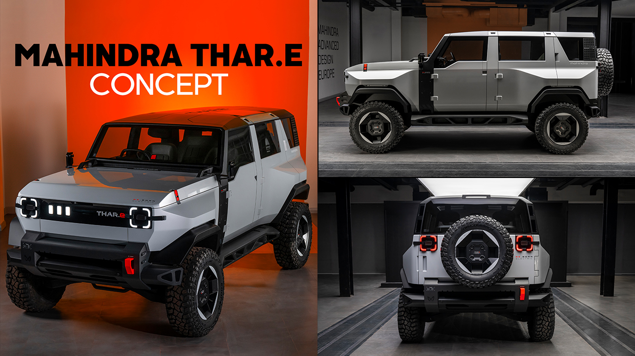 Mahindra Thar.e Vision Unveiled | Expected To Make Into Production By 2025 