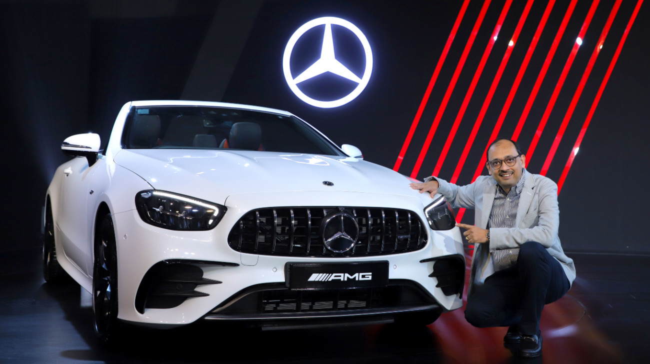 Mercedes-AMG E53 4MATIC+ Cabriolet Launched At Rs 1.30 Crore 