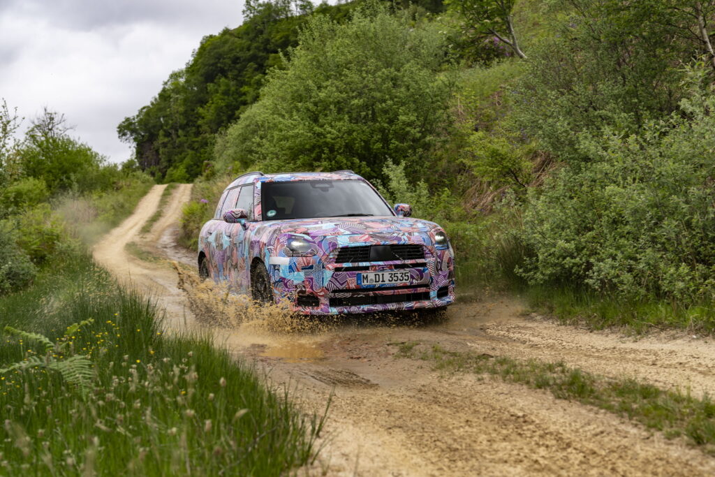 Mini Countryman | Spied with rugged AWD capabilities