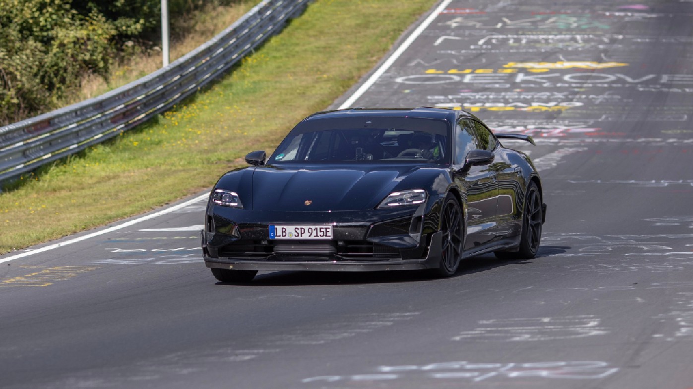 Porsche Taycan Beats Tesla Model S Plaid Nurburgring Time