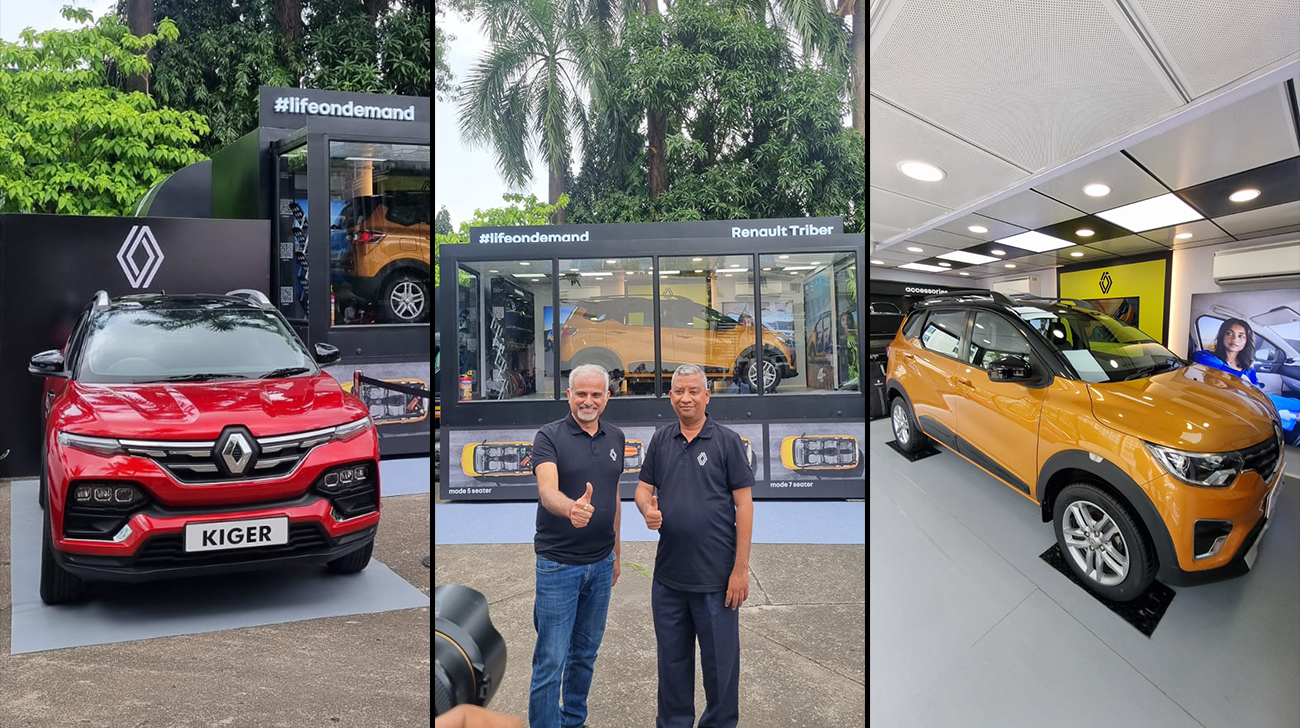 Renault India Introduces 'Showroom On Wheels ' And 'Workshop On Wheels' Concept  | To Reach Out To 625 Locations 