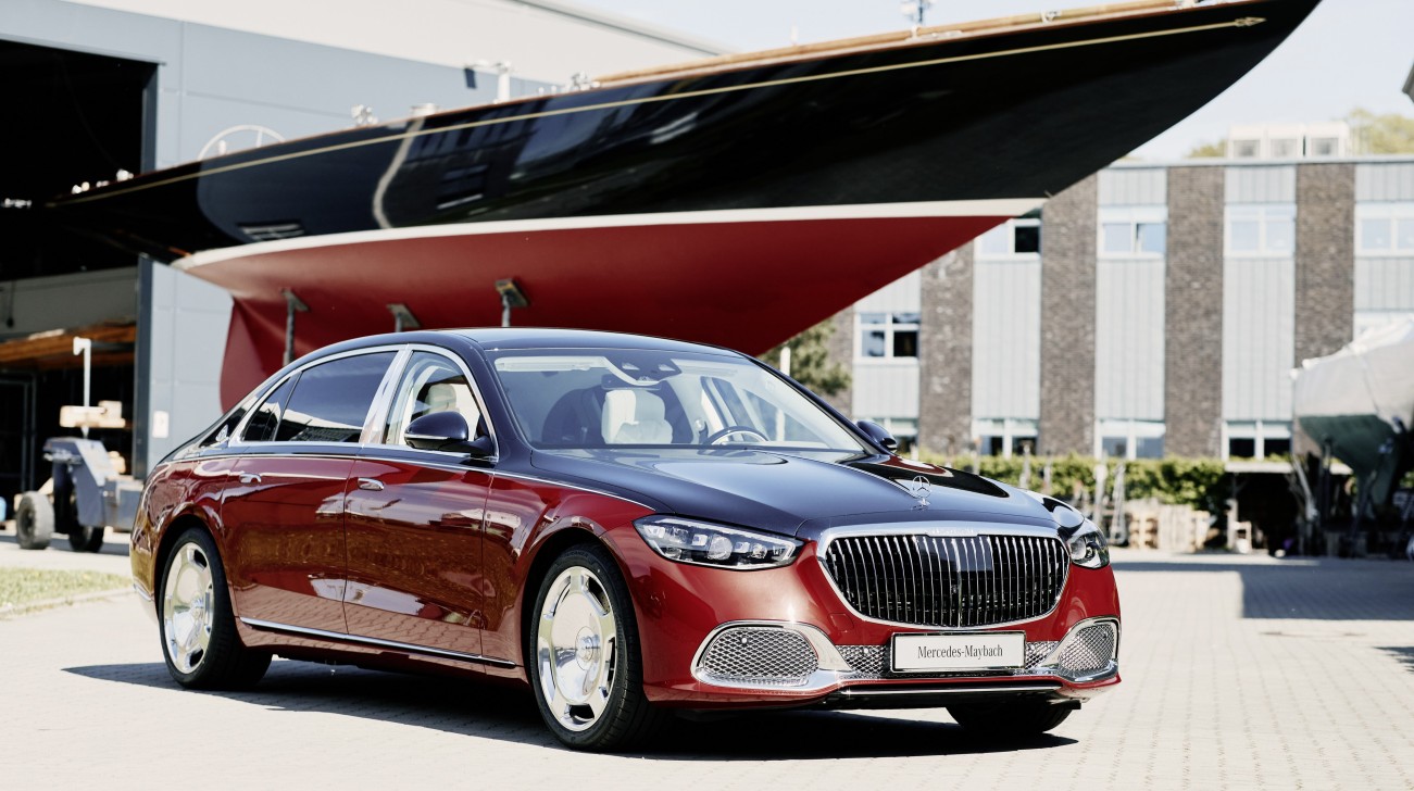 This Yacht-Themed Mercedes Maybach S-class Looks Gorgeous 
