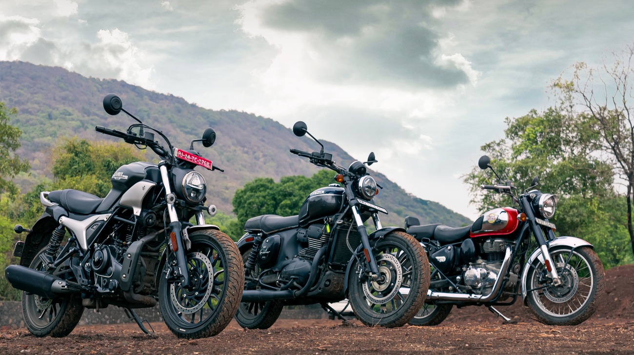 Pure Motorcycling | Hero Mavrick 440 vs RE Classic 350 vs Yezdi Roadster